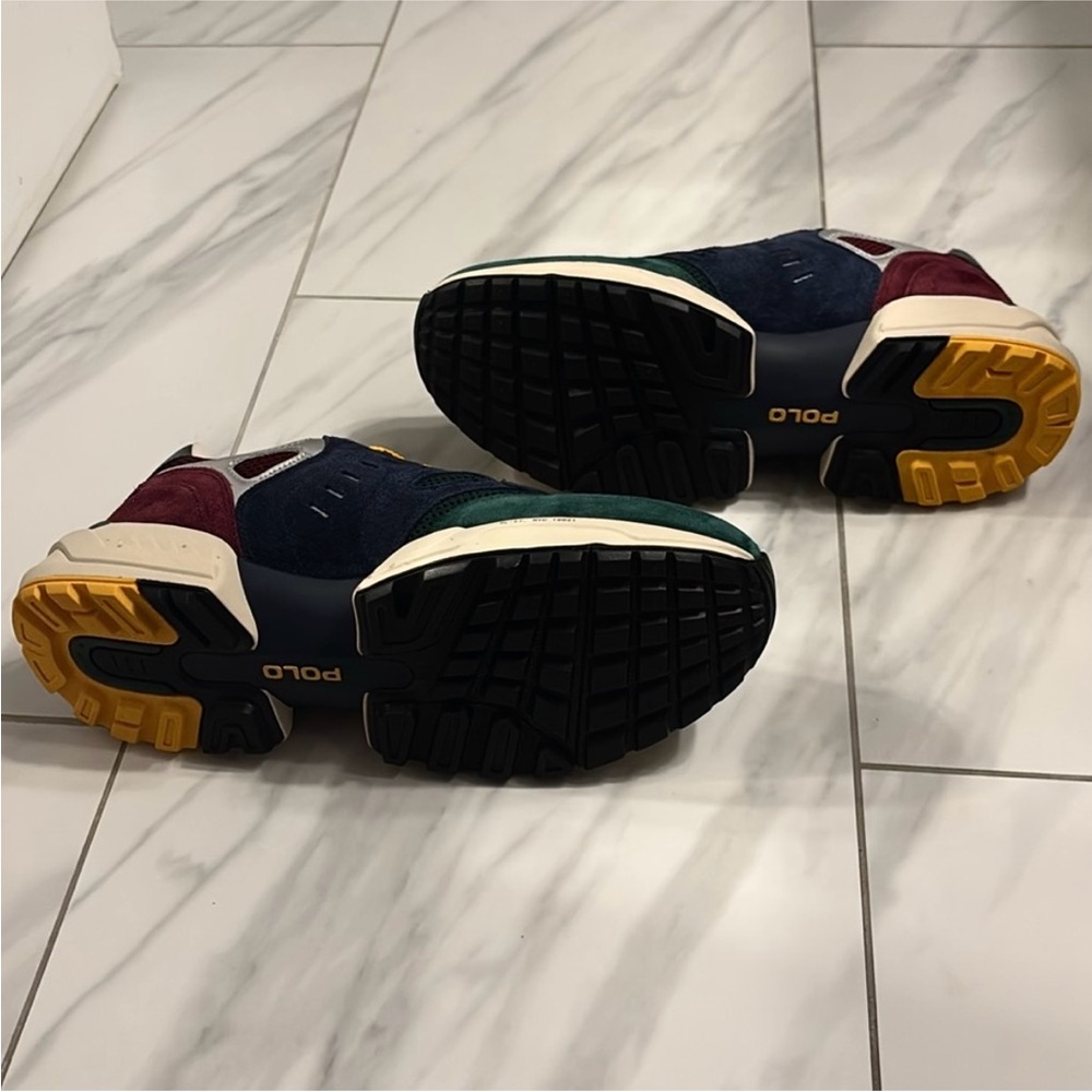 Men’s Polo Ralph Lauren Colorblock Sneakers - Picture 5 of 5